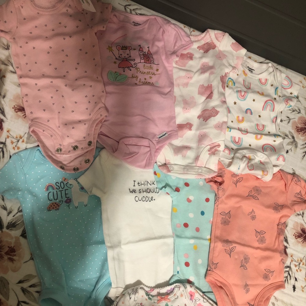 NB onesies never worn